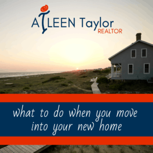what to do when you move into your new home