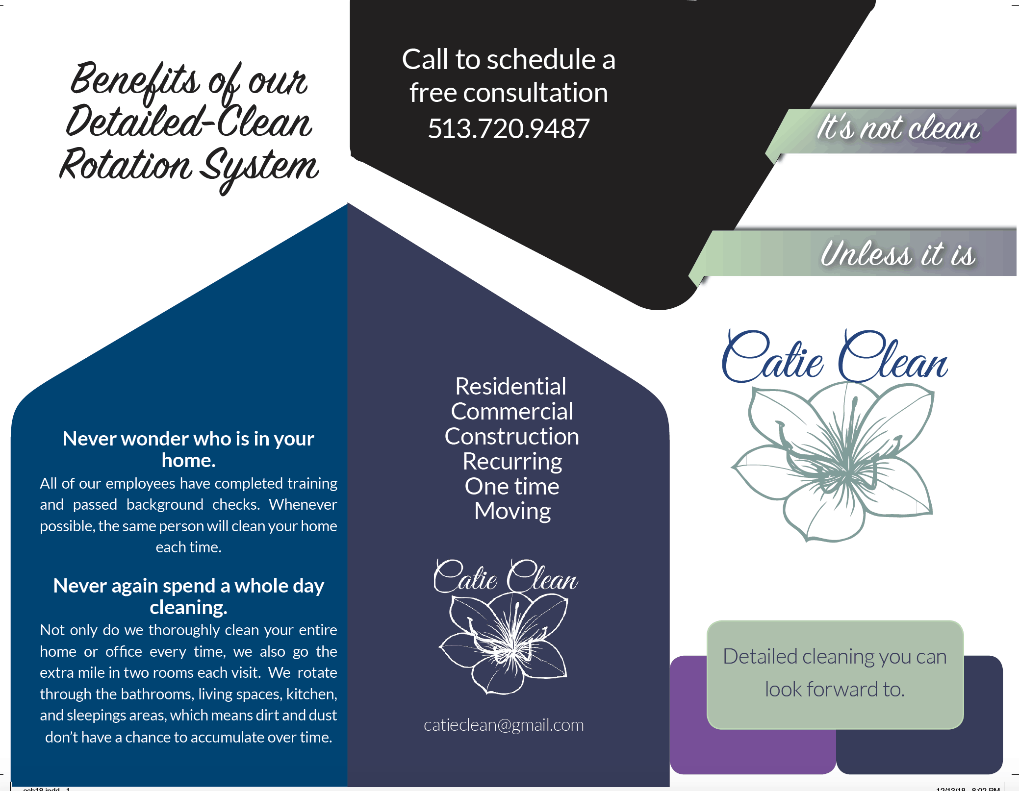 Brochure design help